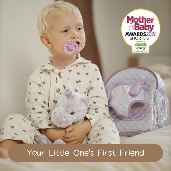 Unicorn Toddler Backpack with Detachable Toy for Girls 2-4, Perfect for Daycare - Picture 2 of 7